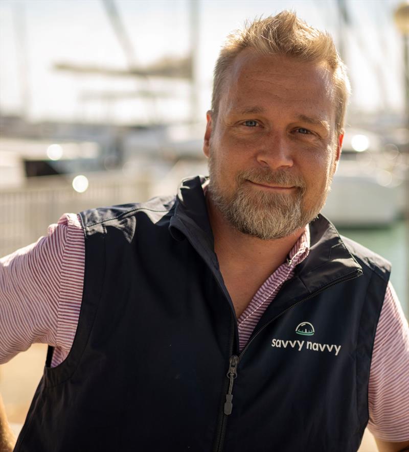 Jelte Liebrand, savvy navvy Founder and CEO photo copyright Savvy Navvy taken at  and featuring the Marine Industry class